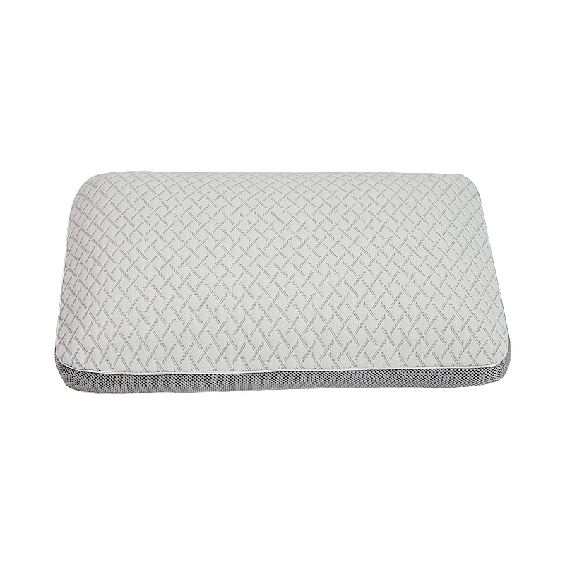 Bamboo Charcoal Gel Infused Memory Foam Pillow တွင် အပေါက်များရှိသည်။